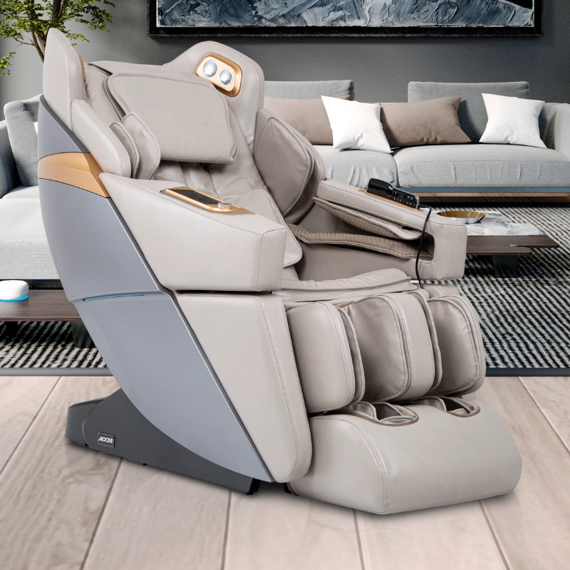 Ador 3D Allure massage chair in a serene living room setting