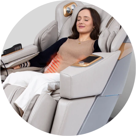 Back heat therapy infrared technology detail