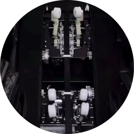 Syner-D® Dual Back Rollers